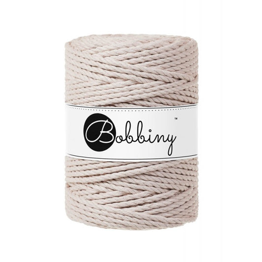 Nude 3mm & 5mm 3PLY, Bobbiny Macramé Cord