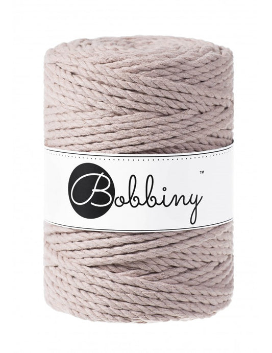 Pearl 3mm & 5mm 3PLY, Bobbiny Macramé Cord