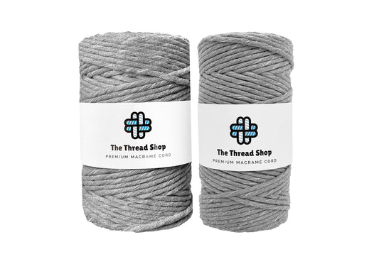 Pebble - 3mm & 5mm, Thread Shop Macramé Cord