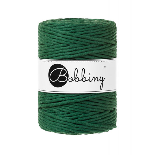 Pine Green - 1.5mm, 3mm & 5mm, Bobbiny Macrame Cord