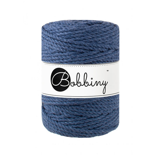 Jeans 3mm & 5mm 3PLY, Bobbiny Macramé Cord