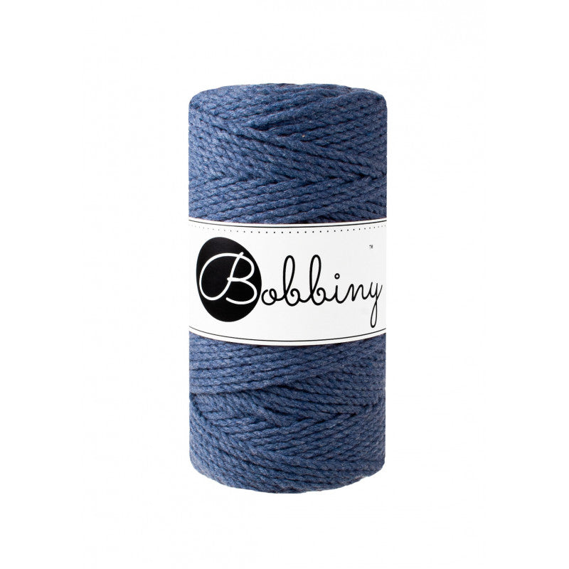 Jeans 3mm & 5mm 3PLY, Bobbiny Macramé Cord