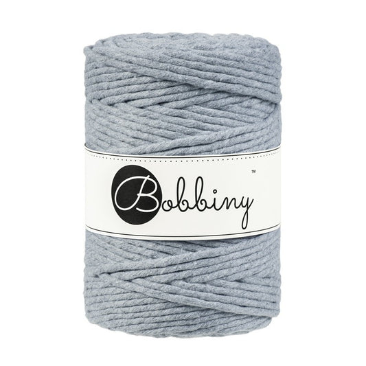 Silver - 1.5mm, 3mm & 5mm, Bobbiny Macrame Cord