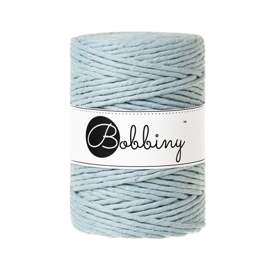 Silvery Misty - 1.5mm, 3mm & 5mm, Bobbiny Macrame Cord