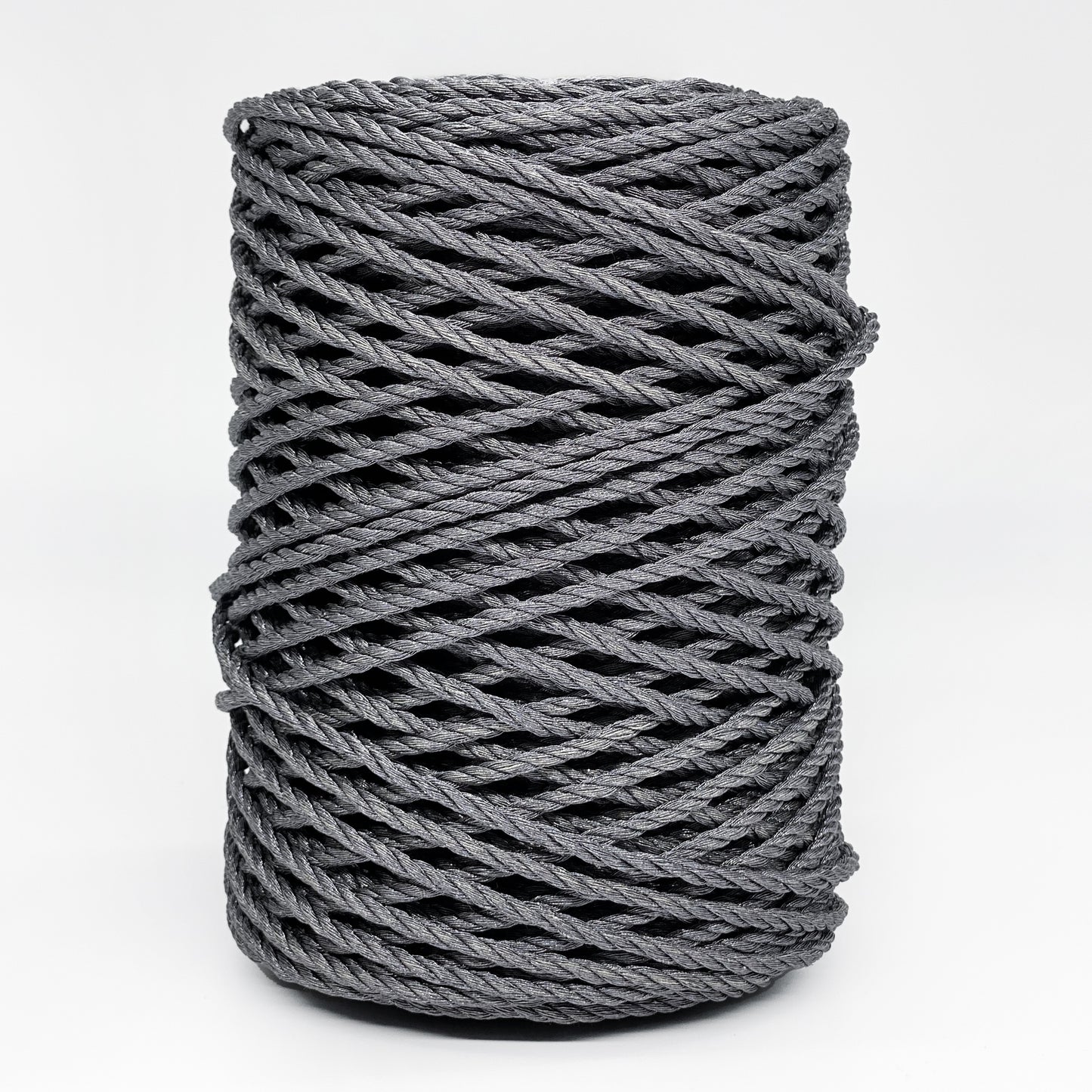 Gunmetal Grey - 3mm, 3mm 3PLY & 4mm Metallic String