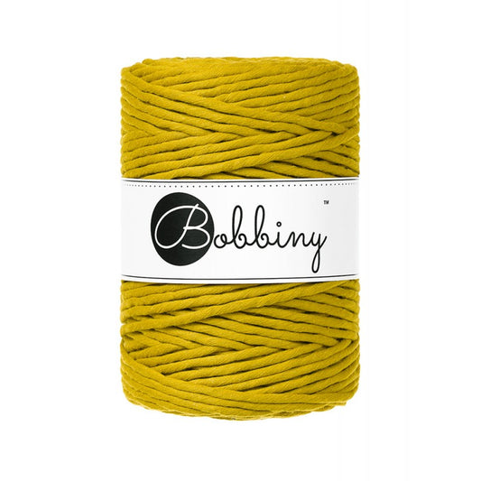 Spicy Yellow - 1.5mm, 3mm & 5mm, Bobbiny Macrame Cord
