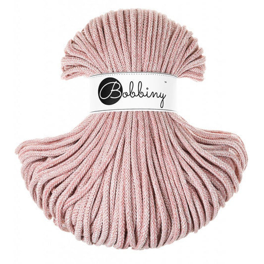 Strawberry - 3mm, 5mm & 9mm, Bobbiny Braided Cord