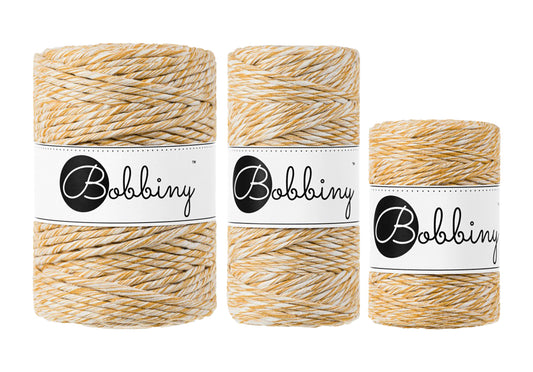 Sunflower - 1.5mm, Bobbiny Macrame Cord